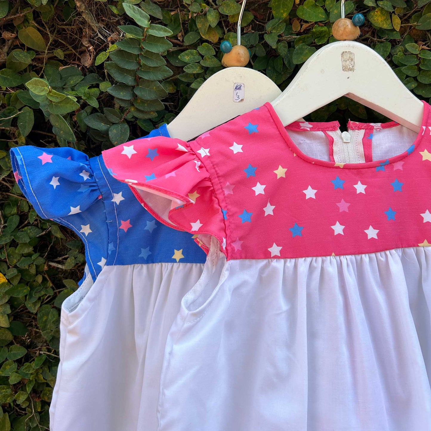 Starry Bounty Blue n White Dress