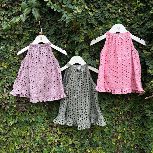 royal eyelet baby dress