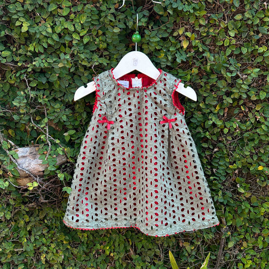 royal charm eyelet dress