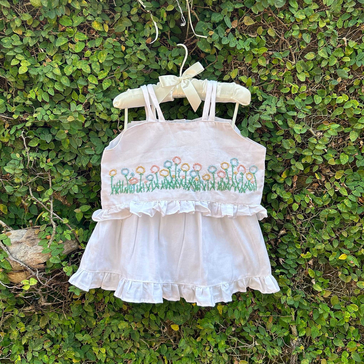 Petal Whispers Baby Dress