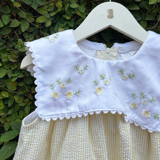 Dainty Flowers Square Collar Summer Dress