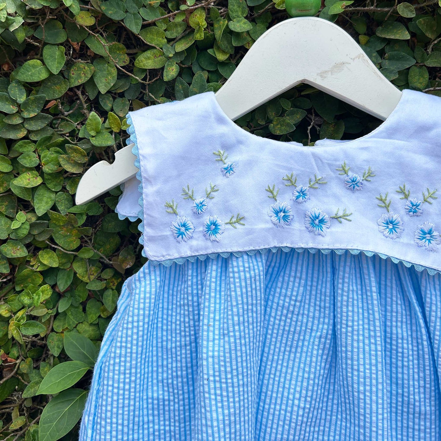 Dainty Flowers Square Collar Summer Dress