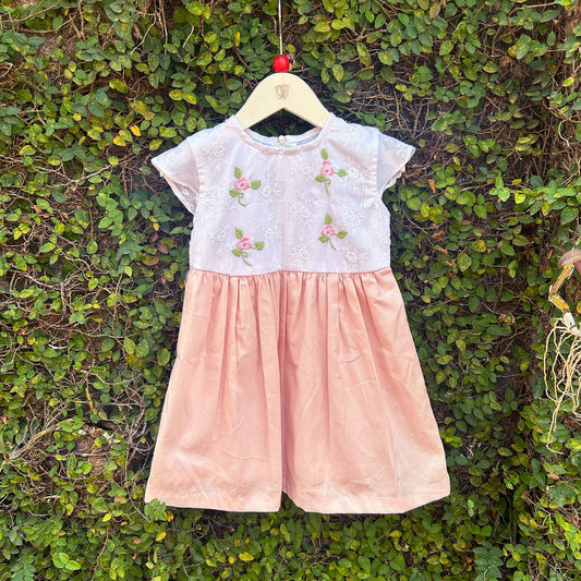 enchanted blossoms cotton frock