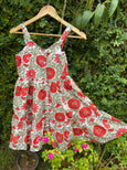Botanical - Sleeveless Button Down Dress for Girls