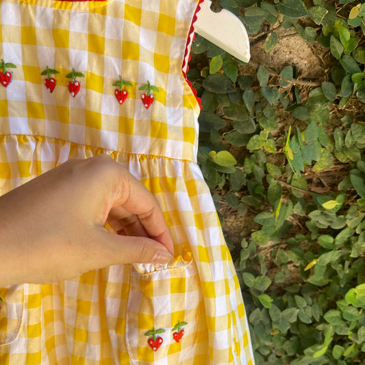 Strawberry Fields in Summer Dress