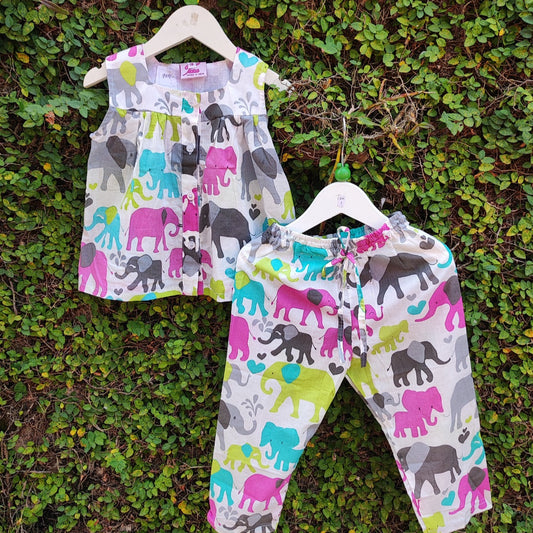 COOL JUMBO PRINT COTTON KIDS NIGHTWEAR