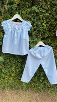 Mummy and Me - Pastel Pyjama Set for Little Girls