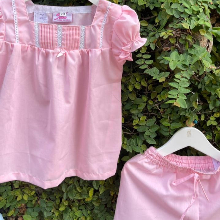 Mummy and Me - Pastel Pyjama Set for Little Girls