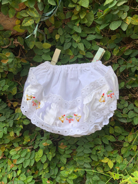 lace detail baby girl panty