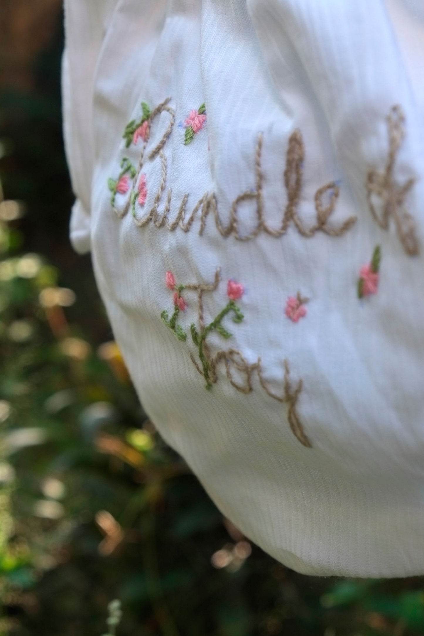 Bundle Of Joy White Diaper Cover