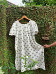Cotton Flowers - Maternity Dress with Slip