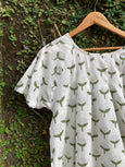 Cotton Flowers - Maternity Dress with Slip