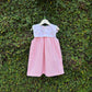 square collar baby dress