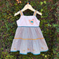 polka dotted baby dress