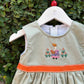 Garden Play Sleeveless Quill Grey Dress