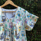 Stylish Ladies Nursing Friendly Printed Nightwear