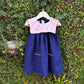 navy princess dress