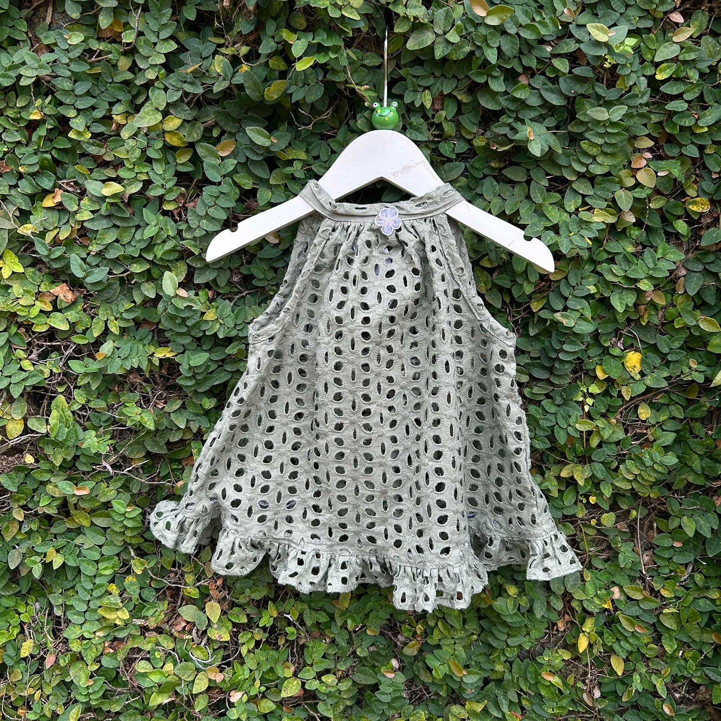 Royal Charm Hakoba Eyelet Baby Summer Dress