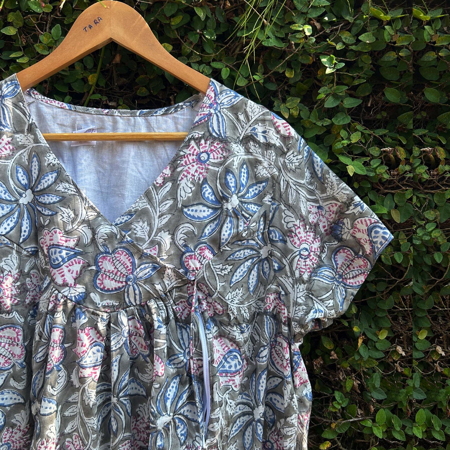Stylish Ladies Nursing Friendly Printed Nightwear