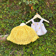 Sunshine Blooms: Baby Cotton Eyelet Dress