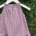 Royal Charm Hakoba Eyelet Baby Summer Dress