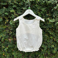 Embroidered Balloon Romper: Sweet Comfort for Babies