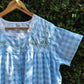 Embroidered Square Lace Yoke Ladies Nightwear