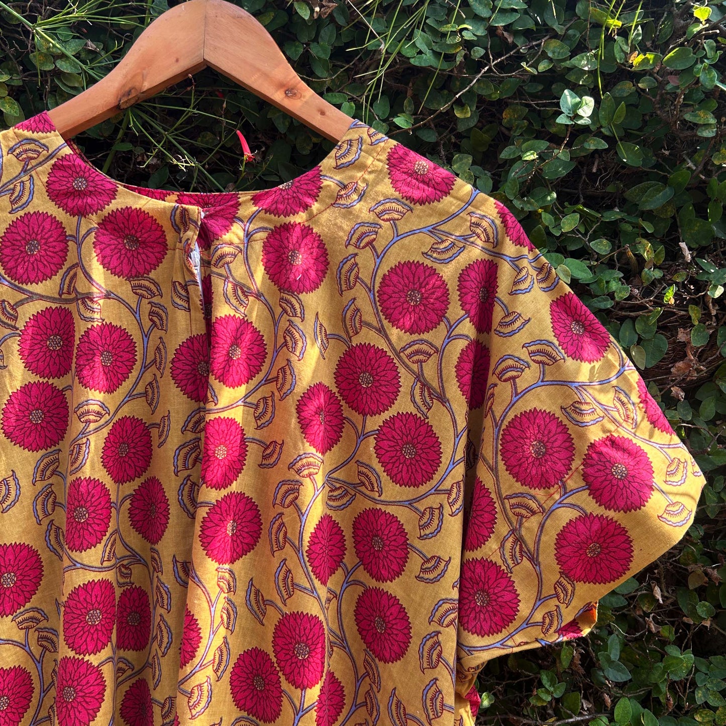 Stylish Ladies Block Printed Cotton Nighty