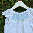 White Smocked Dress: Summer Charm for Little Ones