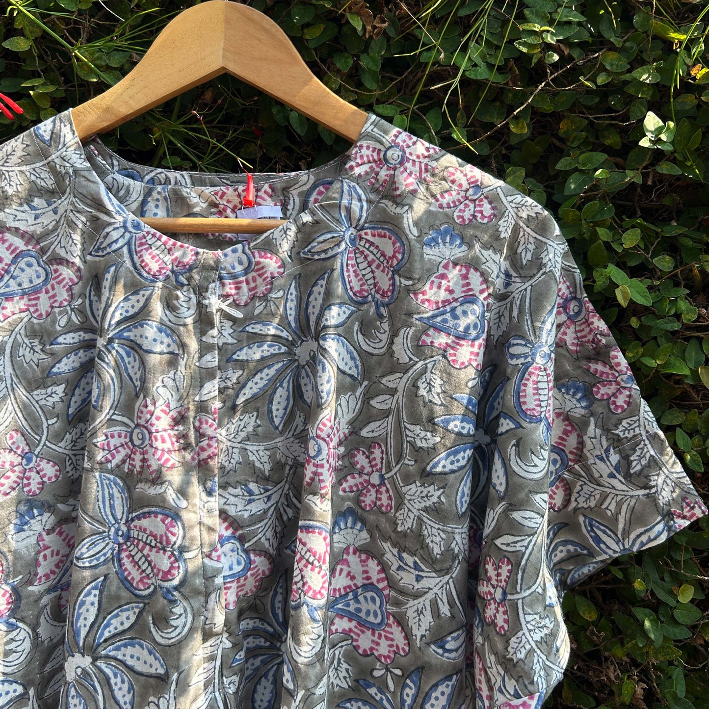 Stylish Ladies Block Printed Cotton Nighty