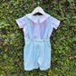 Cool Gingham Colours Romper Set