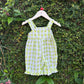 Checked Cotton Rompers: Summer’s Sweetest Style