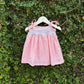 Adorable Smocked Gingham Baby Dress