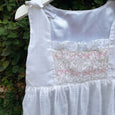 Angelic White Romper Dress for Little Ones