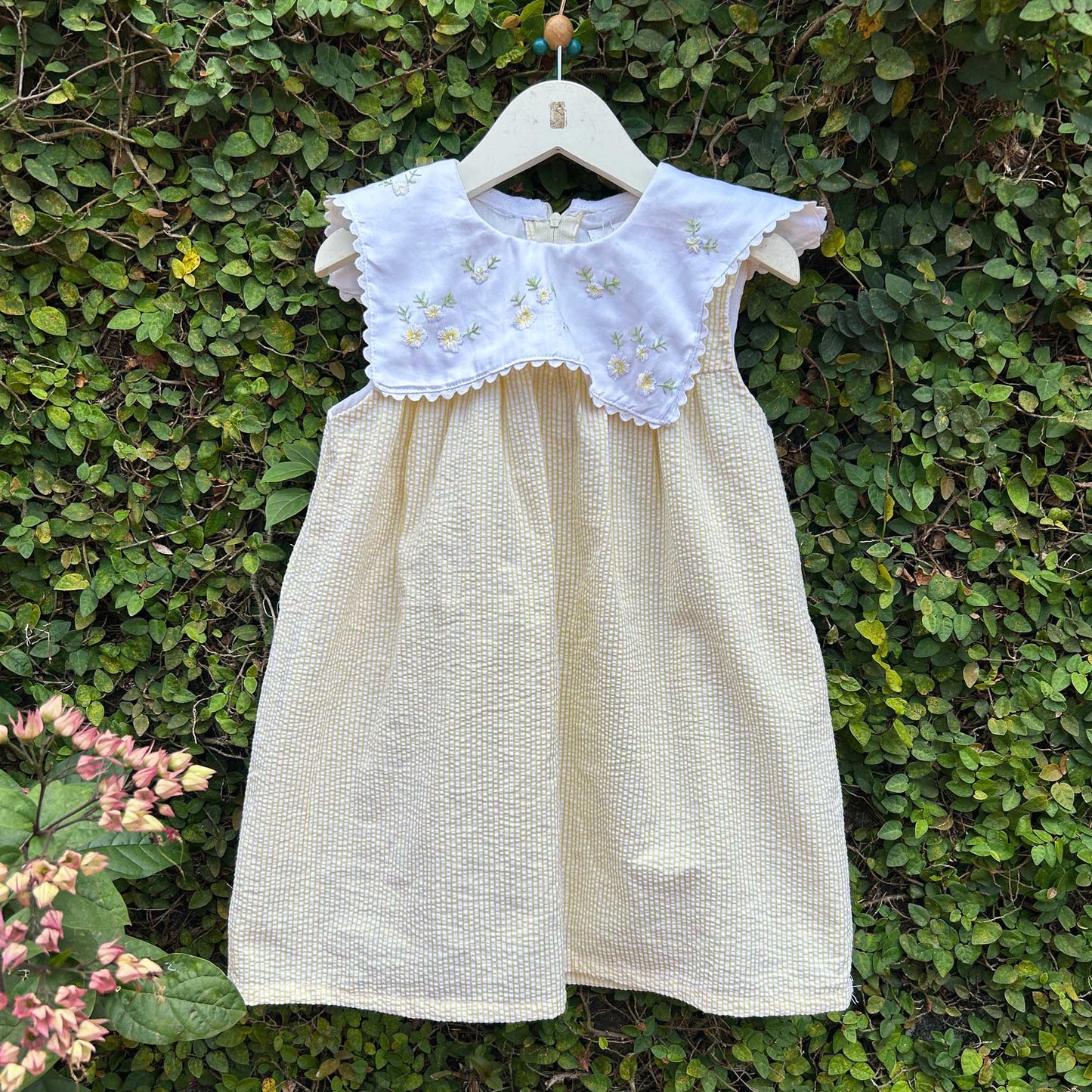 Dainty Flowers Square Collar Summer Dress