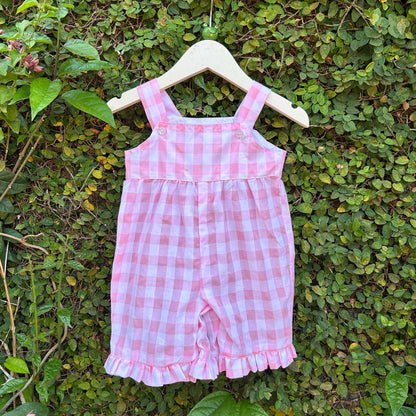 Checked Cotton Rompers: Summer’s Sweetest Style