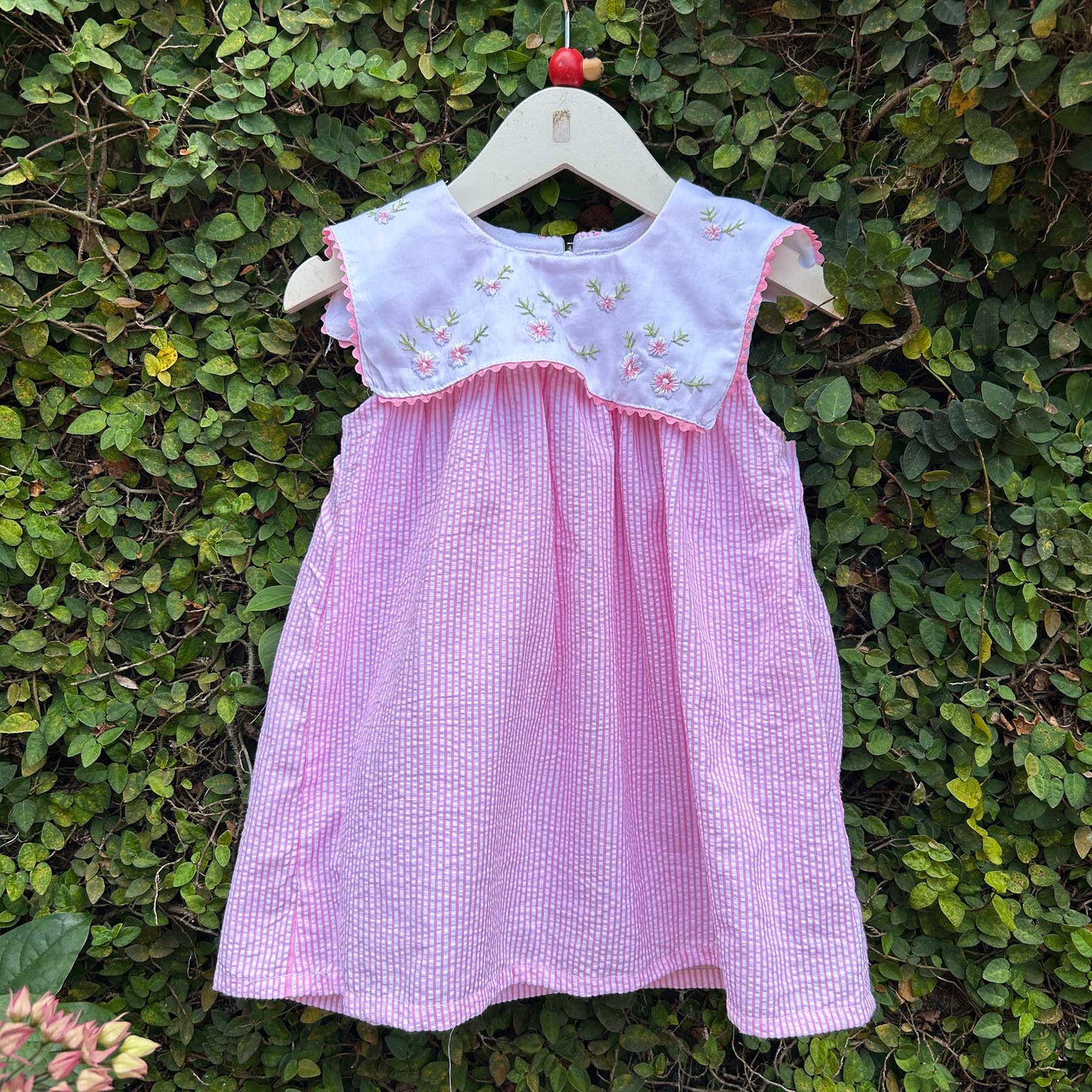 Dainty Flowers Square Collar Summer Dress