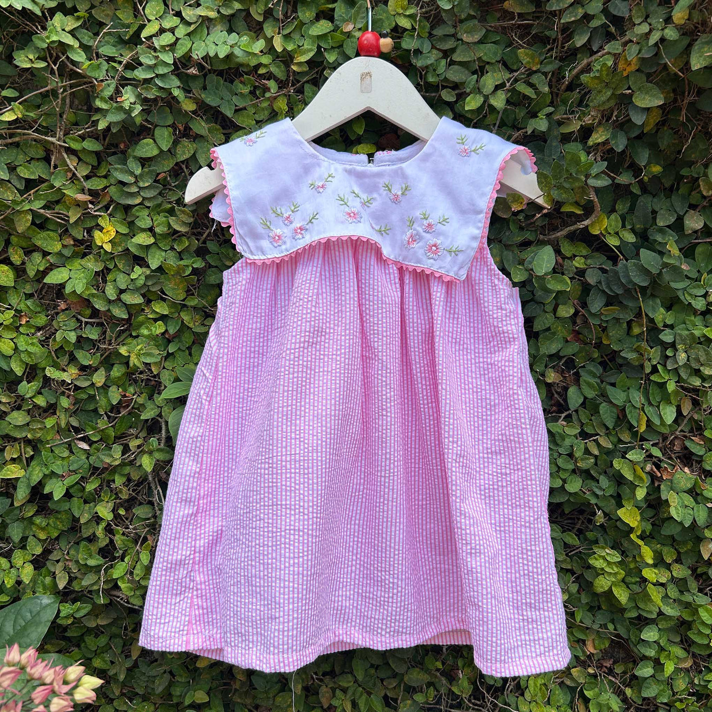 Dainty Flowers Square Collar Summer Dress