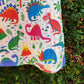 Rainbow Dinos Versatile Cotton Dress