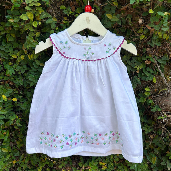 How To Crochet A Baby Dress: Free Pattern - Krissys Over The Mountain  Crochet