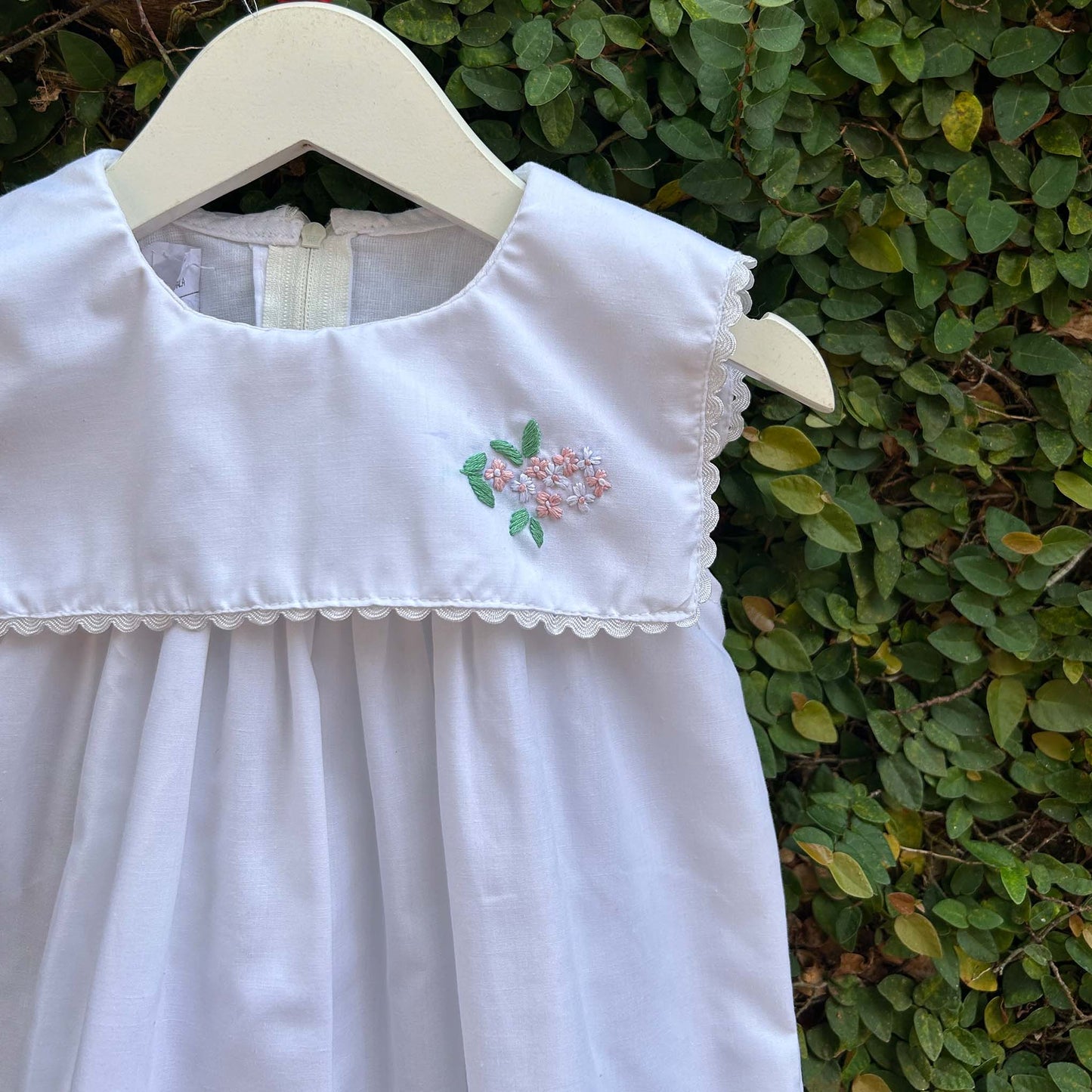 Adorable Pink Flowers Sleeveless Dress