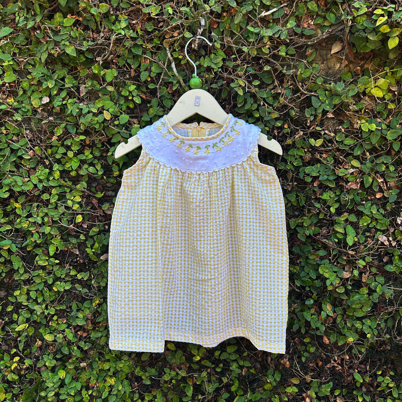 A Riot of Bloom Round Yoke Dress