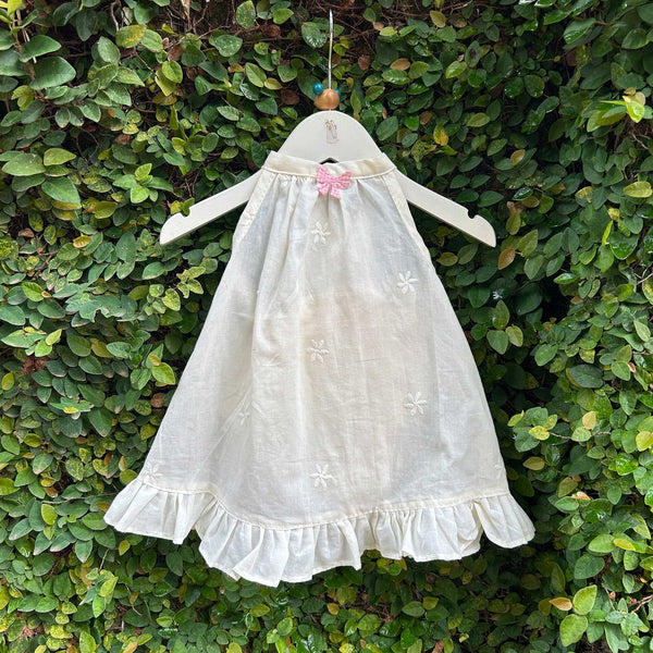 Embroidered Fabric Baby Dress: Summer Delight