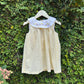 Embroidered Gingham Dress for Little Princesses