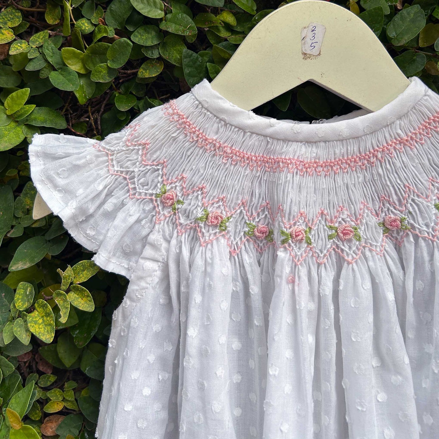 White Darling Blossom Enchanting Baby Dress