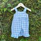 Checked Cotton Rompers: Summer’s Sweetest Style