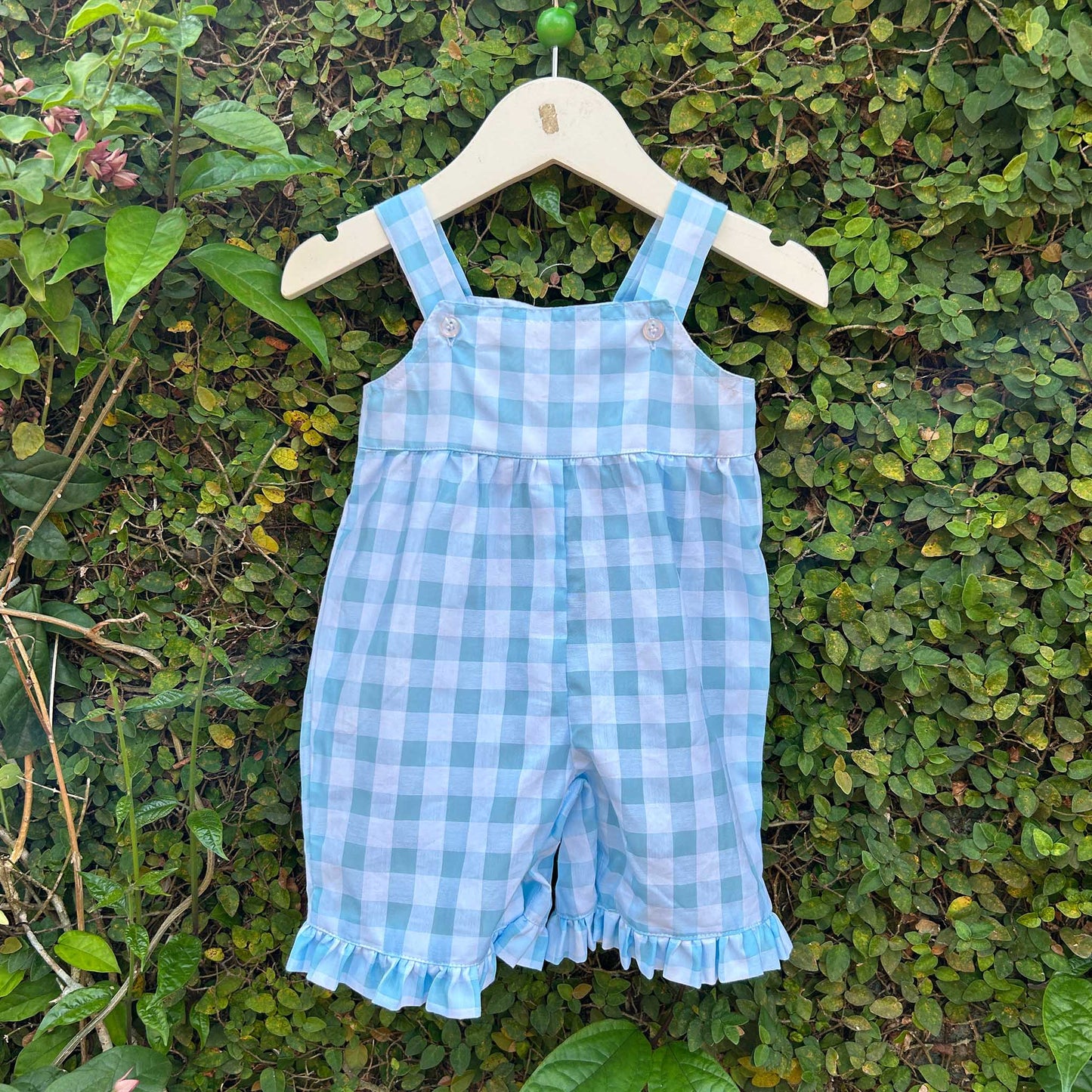 Checked Cotton Rompers: Summer’s Sweetest Style