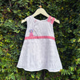 Playful Balloon Embroidered Cotton Dress