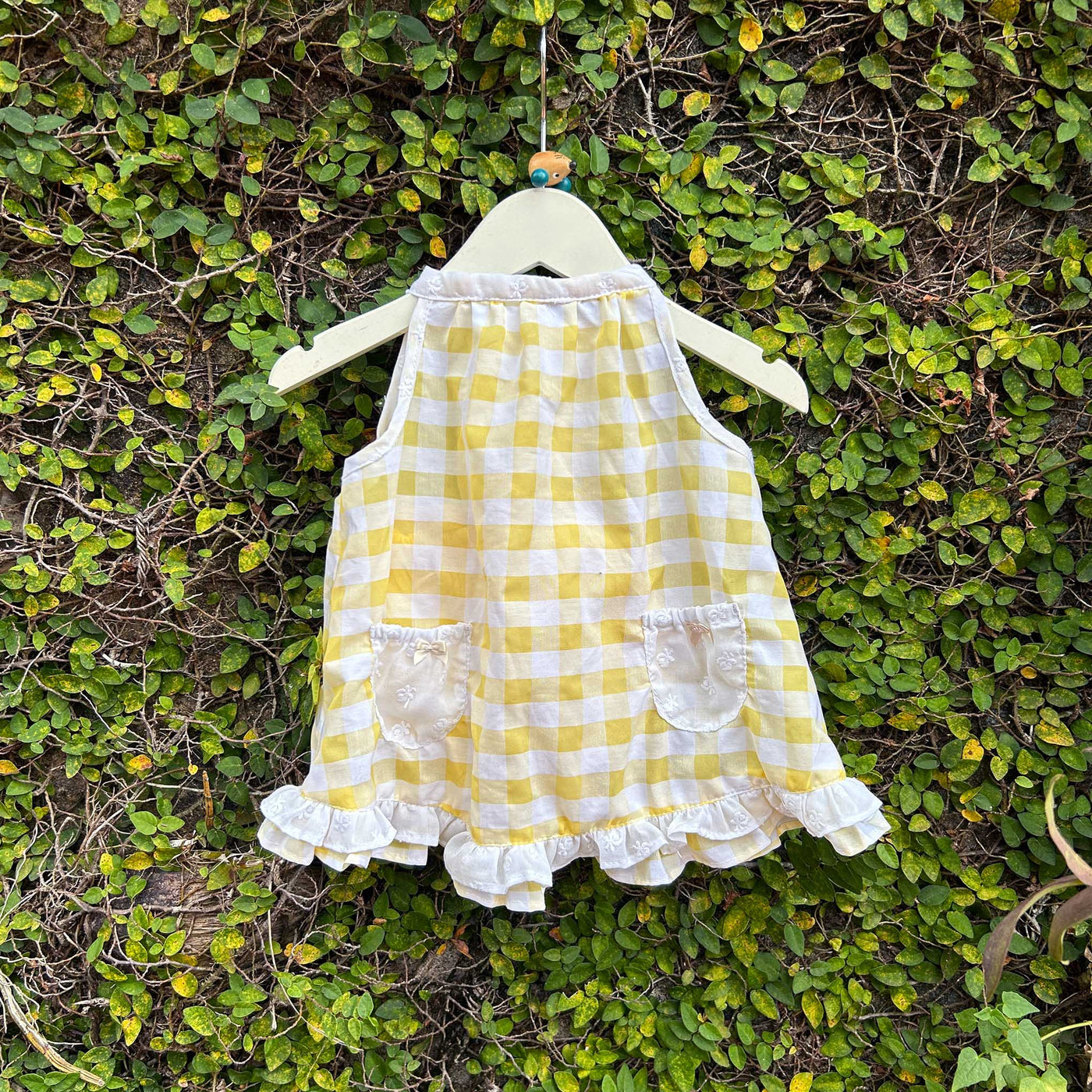 summer gingham baby dress