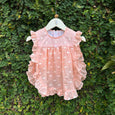 Blossom Bliss: Adorable Apron Dress for Babies